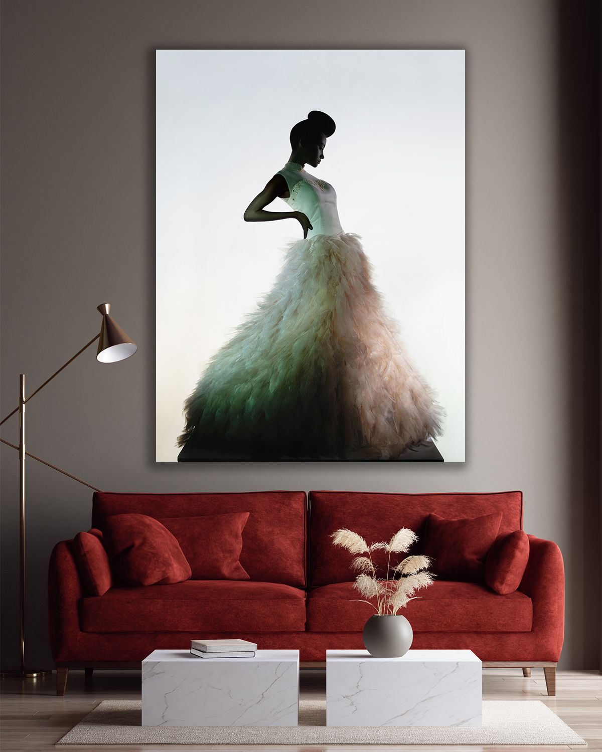 Luxury dress Veggbilde, Veggbilder, C-You Home