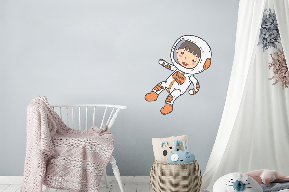 Astronaut 2, Veggdekor til barnerommet, C-You Home