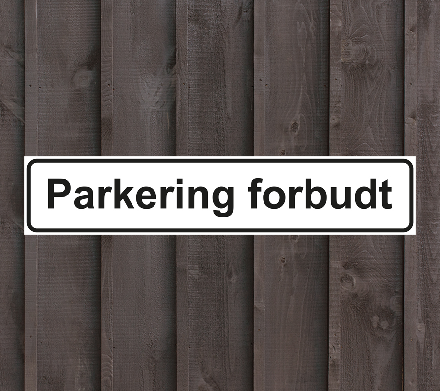 Parkering-forbudt-skilt