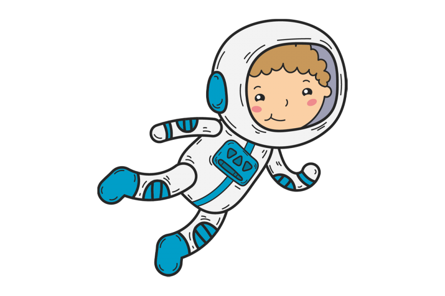 Veggdekor-Astronaut4