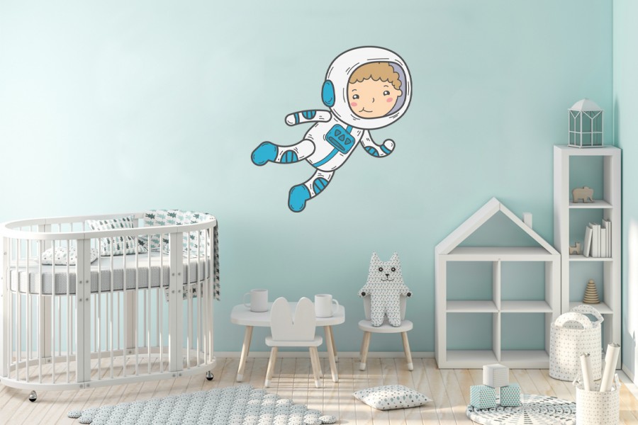 Astronaut 4, Veggdekor til barnerommet, C-You Home
