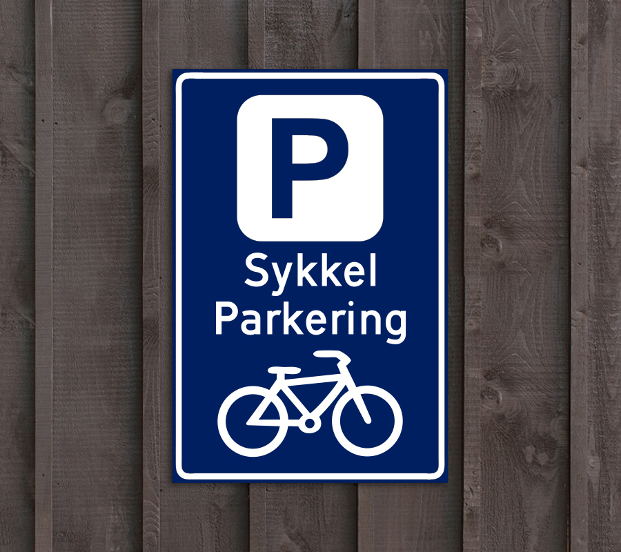 Sykkel Parkering, Skilt, C-You Home