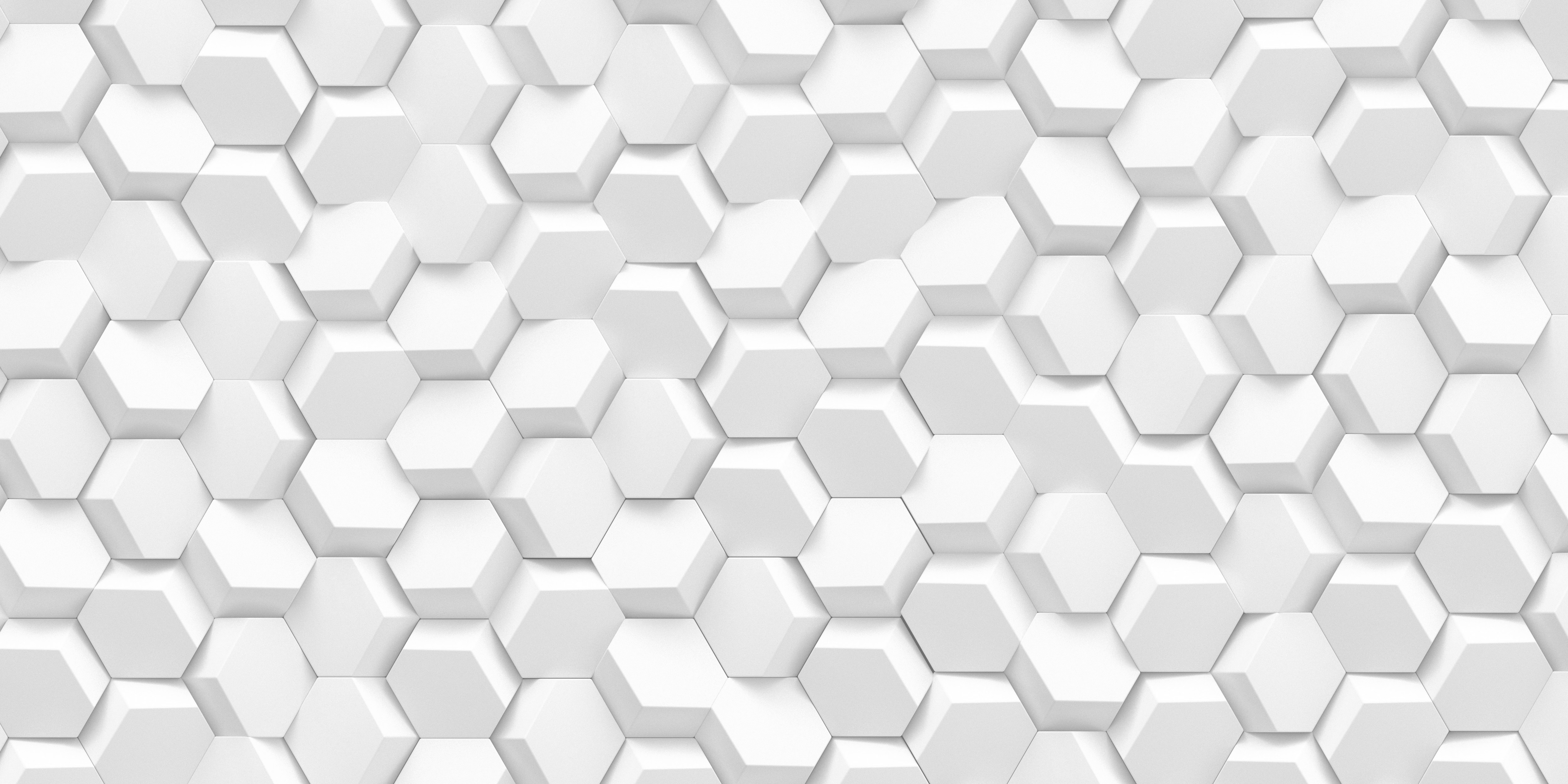 3D Hexagons, Fototapet, C-You Home