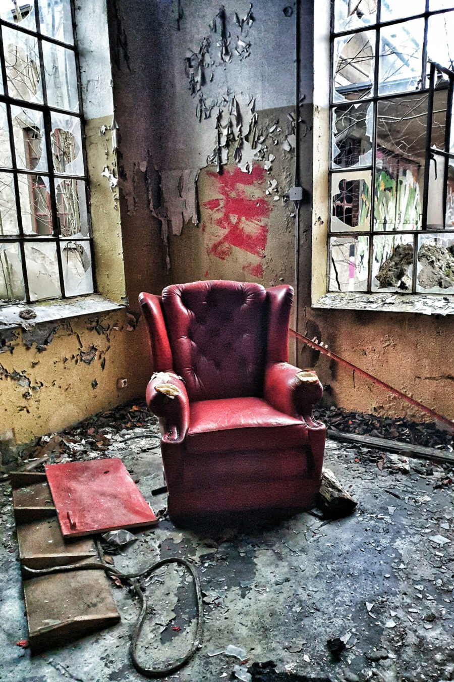 Red Chair 1 Veggbilde, Veggbilder, C-You Home